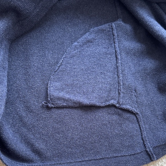 Pure Jill Navy Blue Long Sleeve Sweater - Picture 7 of 7